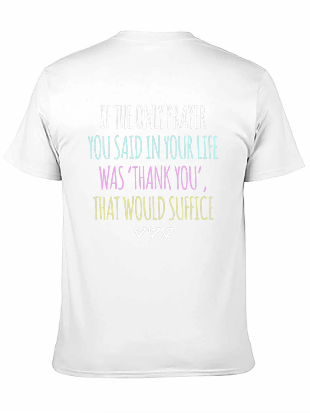 Thank You Prayer T-Shirt - Religious Apparel product image 10