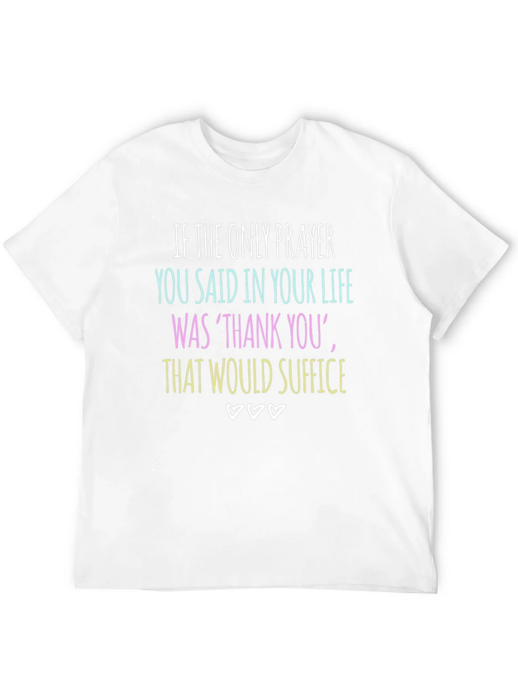 Thank You Prayer T-Shirt - Religious Apparel product image 11