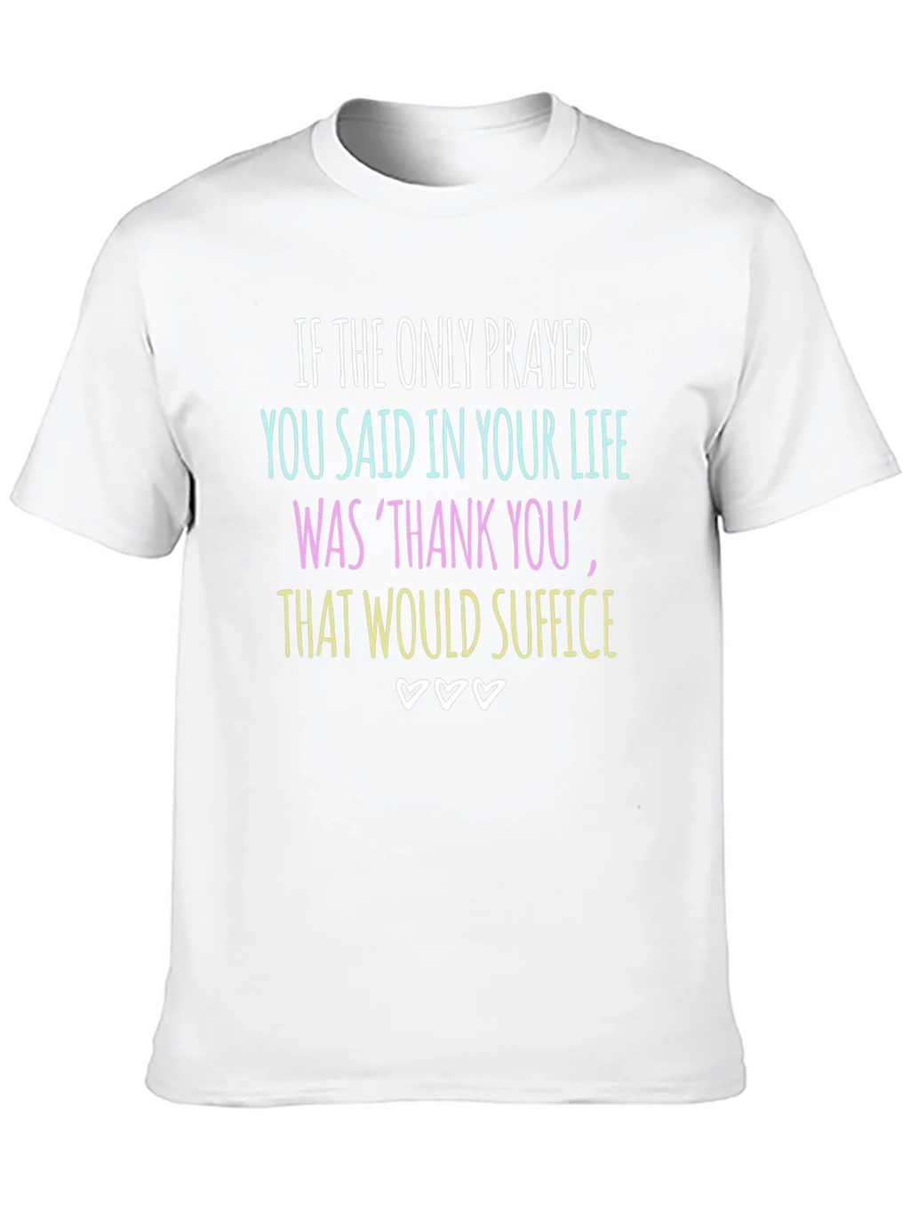 Thank You Prayer T-Shirt - Religious Apparel product image 9