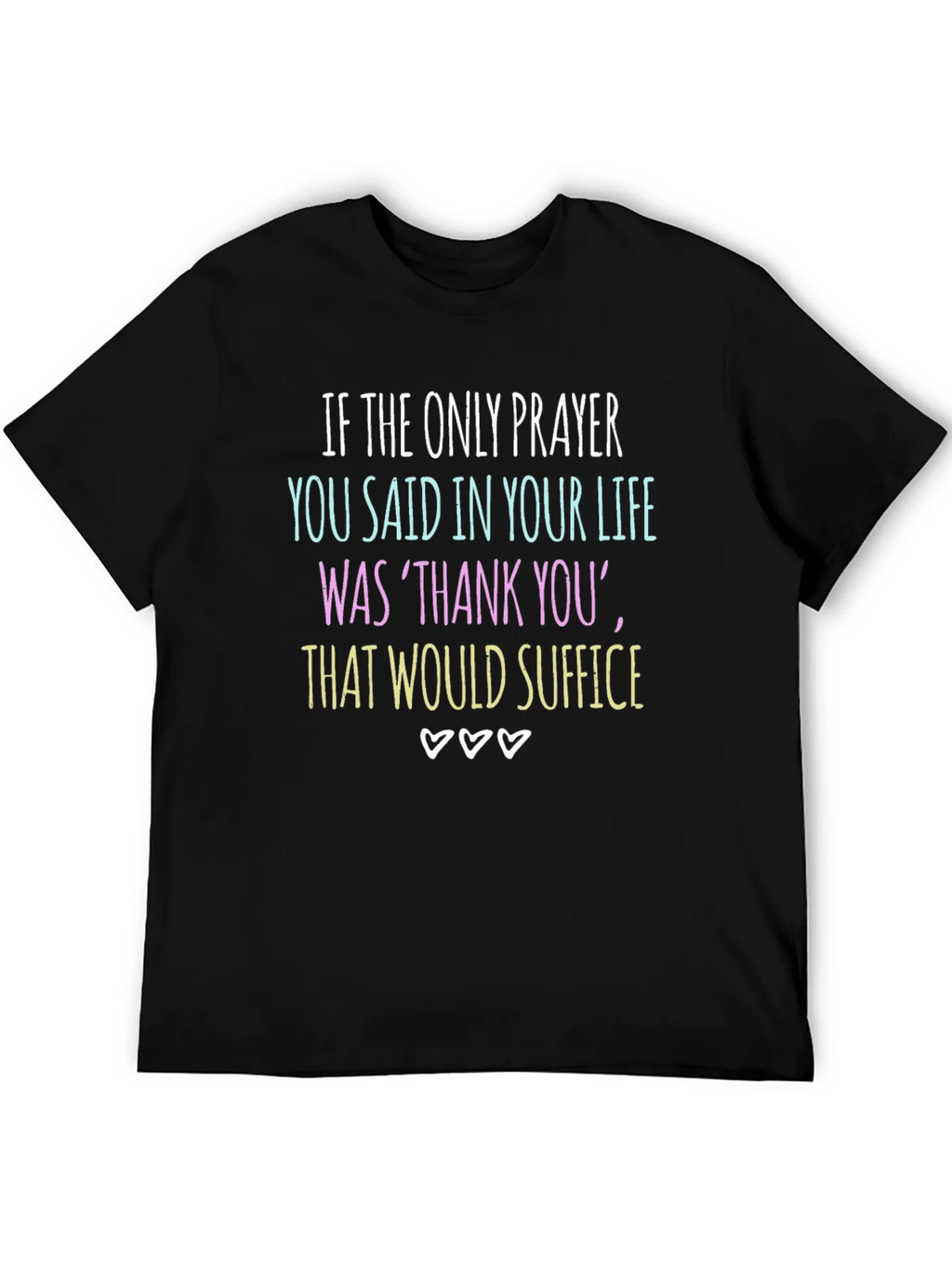 Thank You Prayer T-Shirt - Religious Apparel product image 5