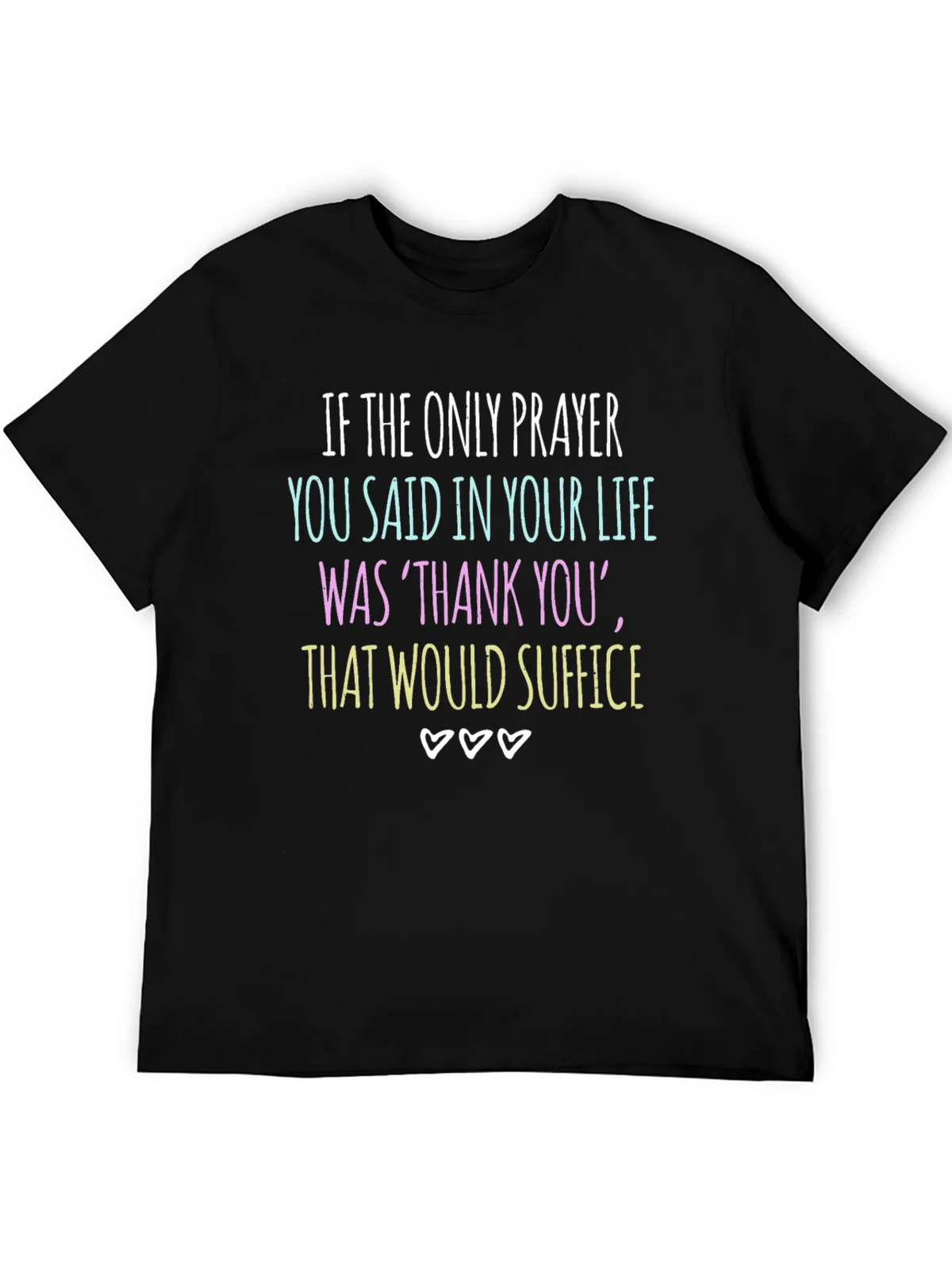Thank You Prayer T-Shirt - Religious Apparel product image 5