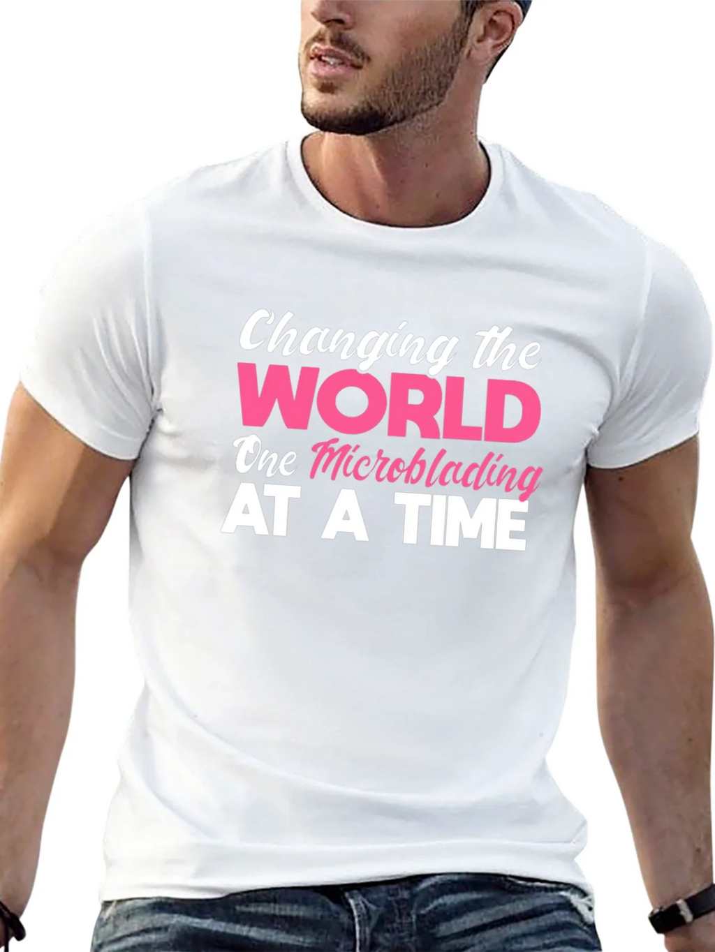 Changing The World Microblading T-Shirt product image 9