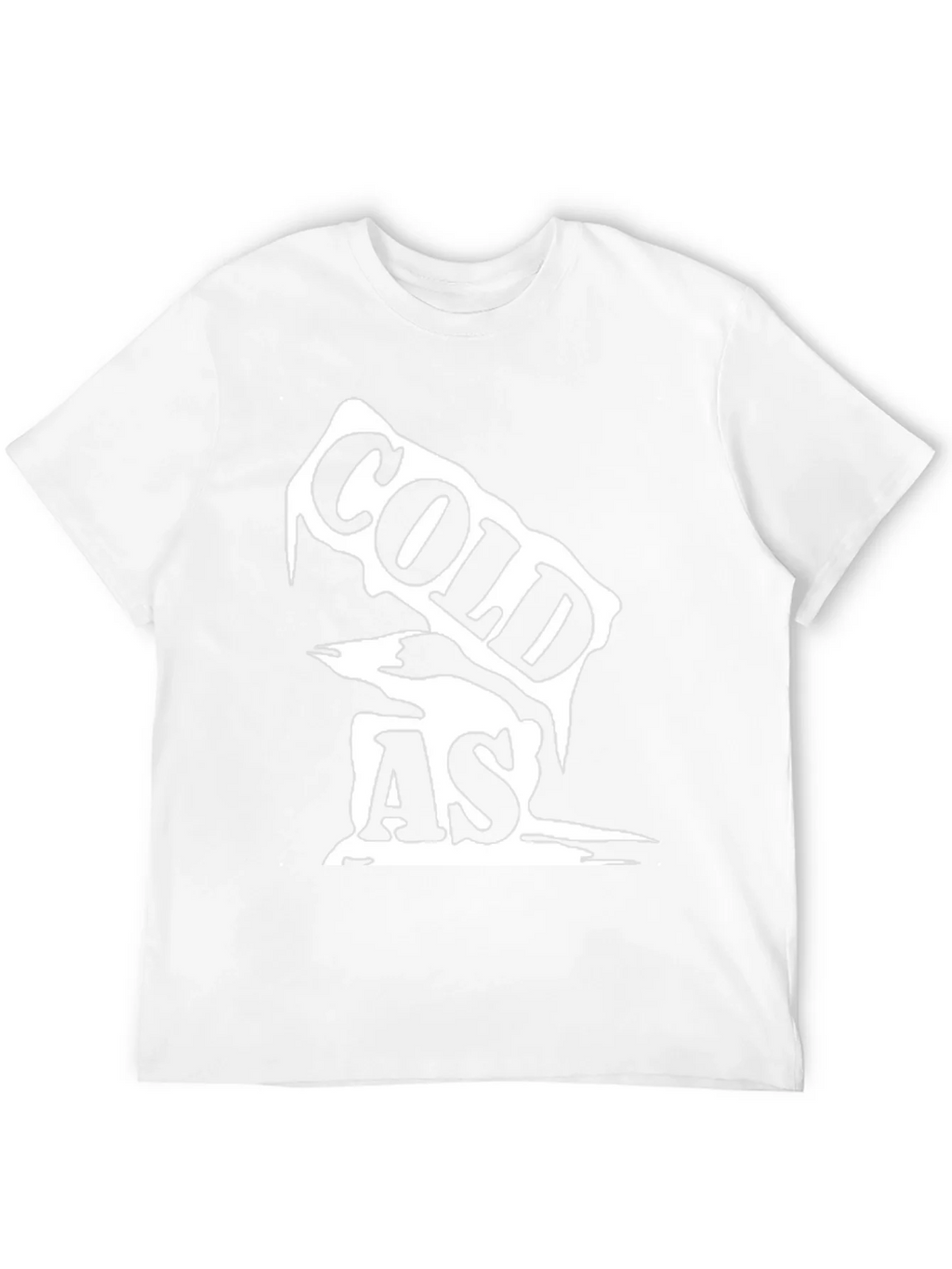 Cold As Ice Graphic Tee - Black Unisex Shirt product image 11