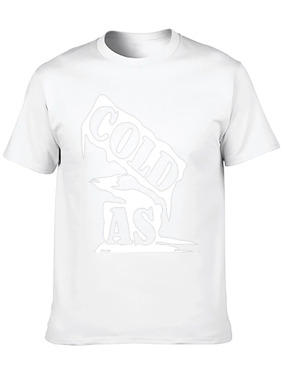 Cold As Ice Graphic Tee - Black Unisex Shirt product image 9