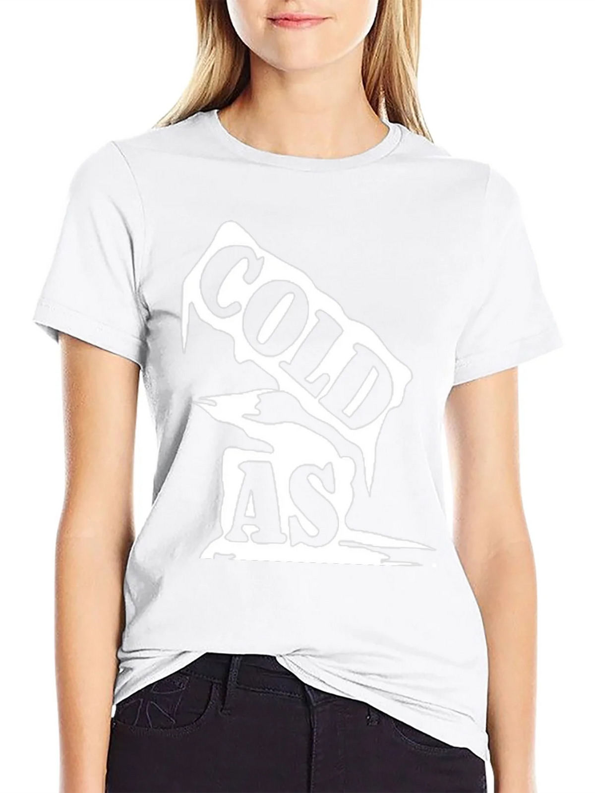 Cold As Ice Graphic Tee - Black Unisex Shirt product image 8