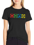 Eat Sleep Meditate Repeat Graphic T-Shirt product image 1