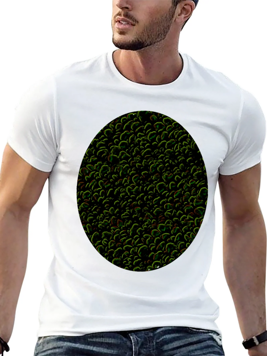 Textured Organic Pattern T-Shirt - Modern Style product image 12