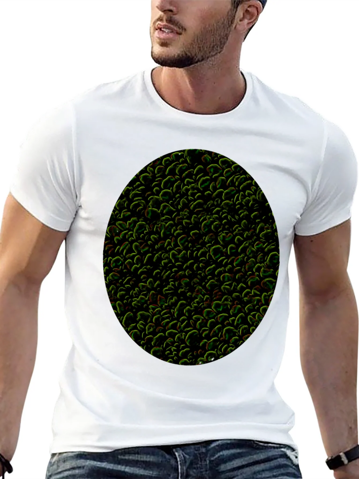 Textured Organic Pattern T-Shirt - Modern Style product image 12