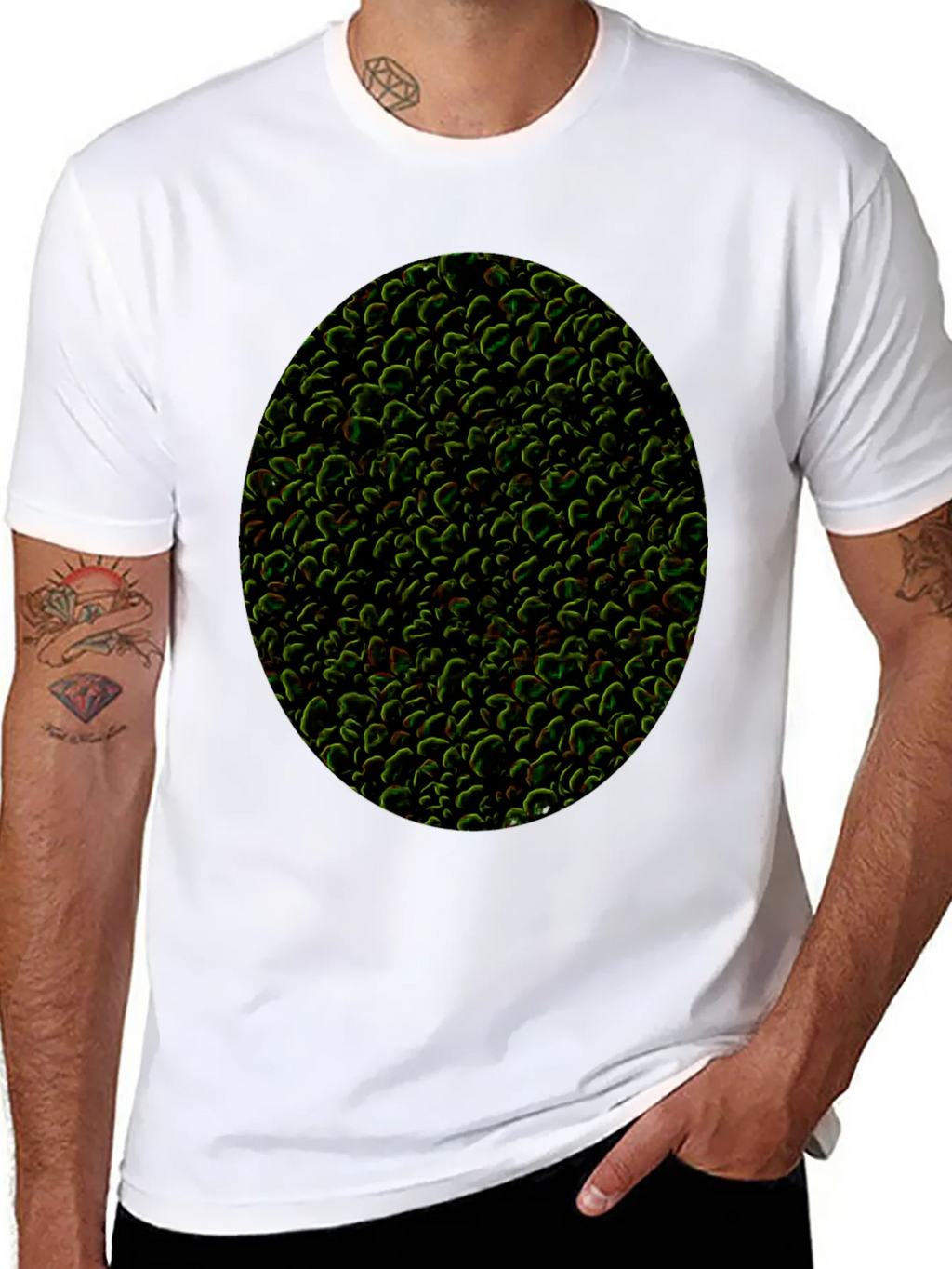 Textured Organic Pattern T-Shirt - Modern Style product image 7