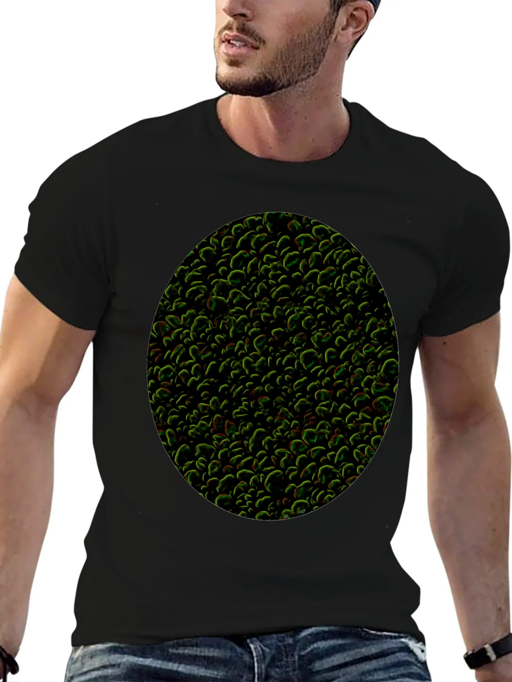 Textured Organic Pattern T-Shirt - Modern Style product image 6