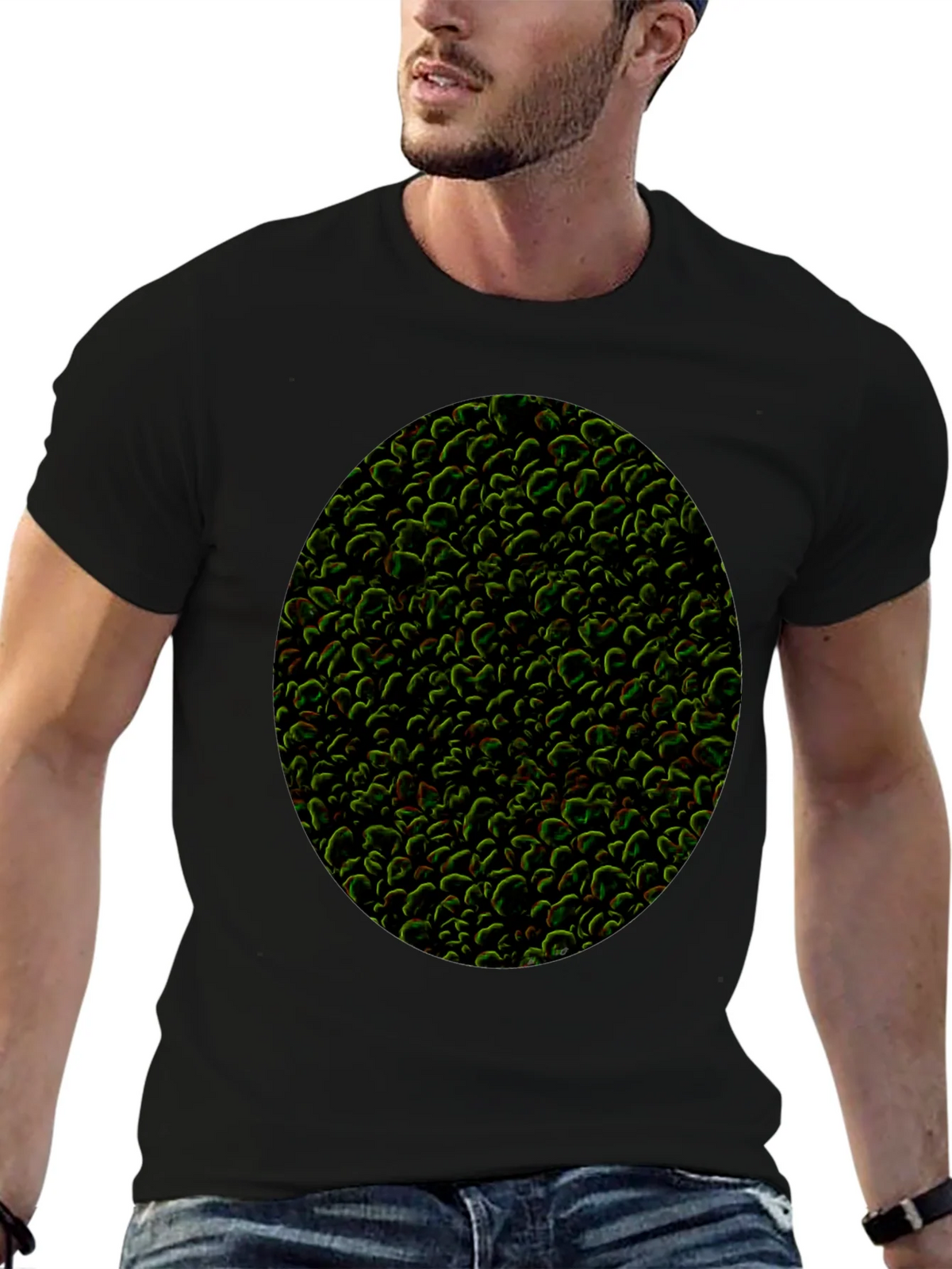 Textured Organic Pattern T-Shirt - Modern Style product image 6