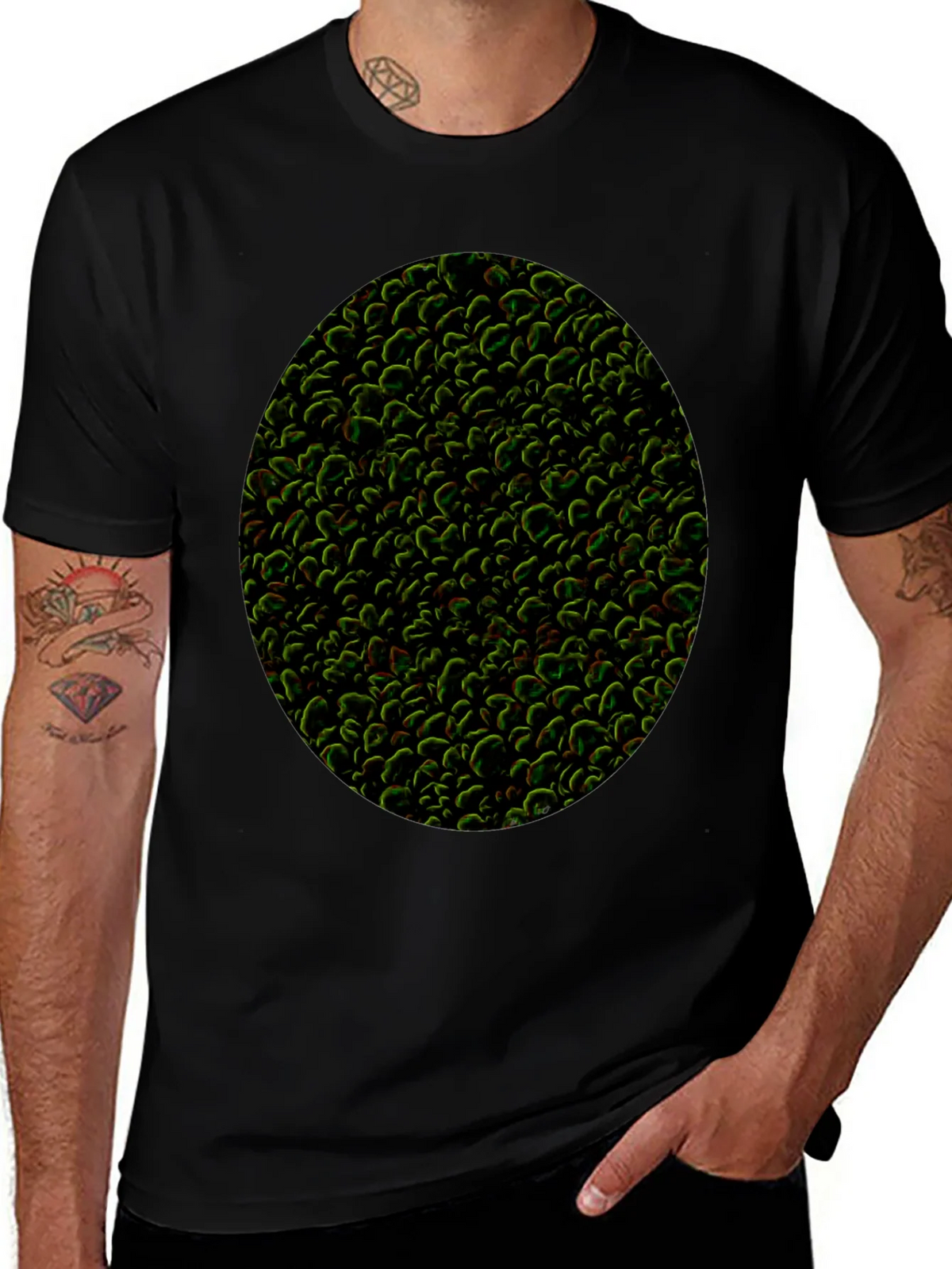 Textured Organic Pattern T-Shirt - Modern Style product image 1