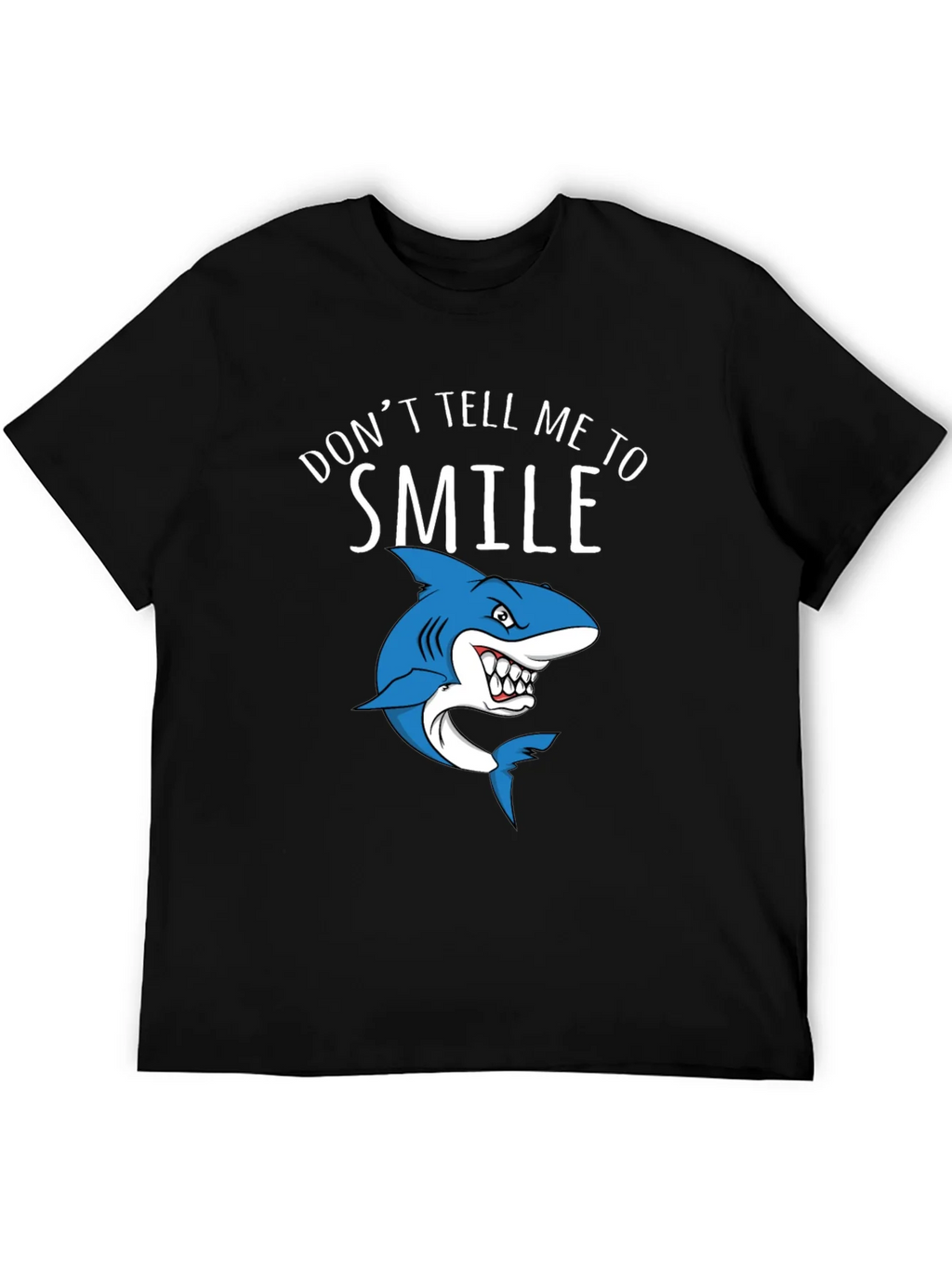 Shark Smile Graphic Tee - Black product image 2