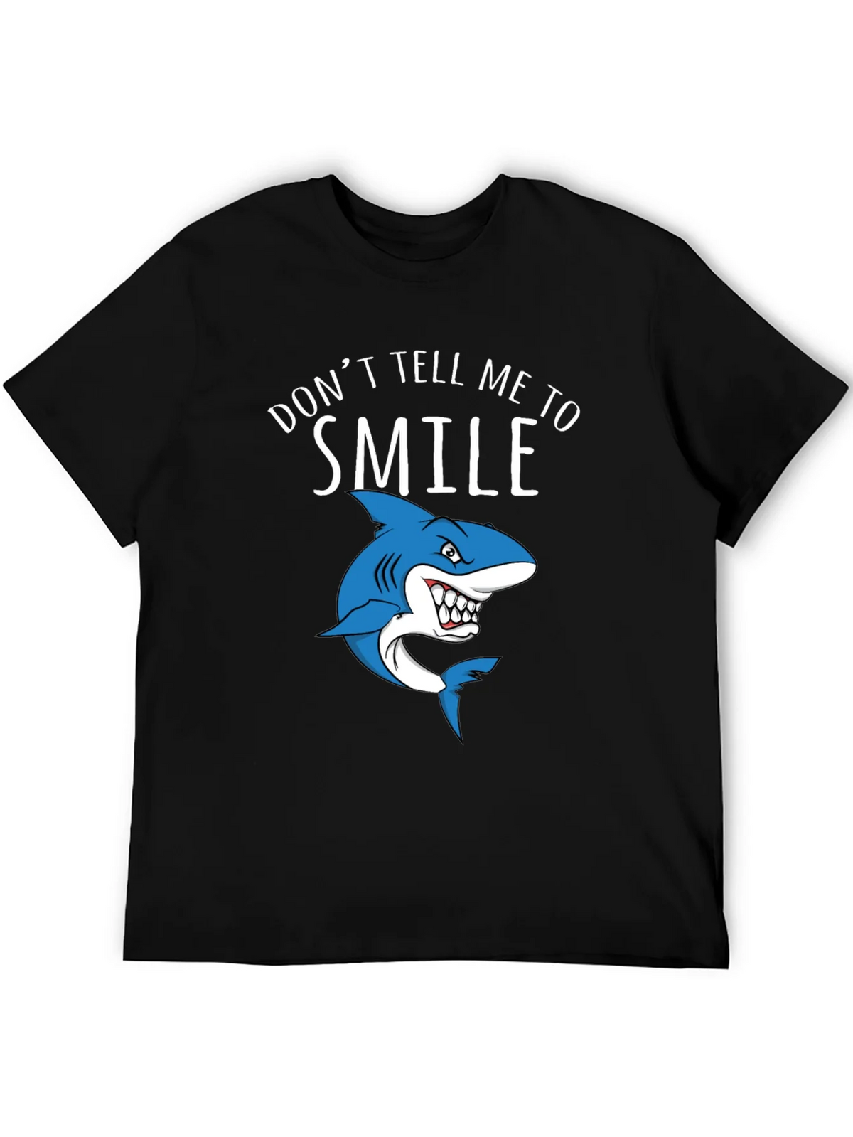 Shark Smile Graphic Tee - Black product image 2
