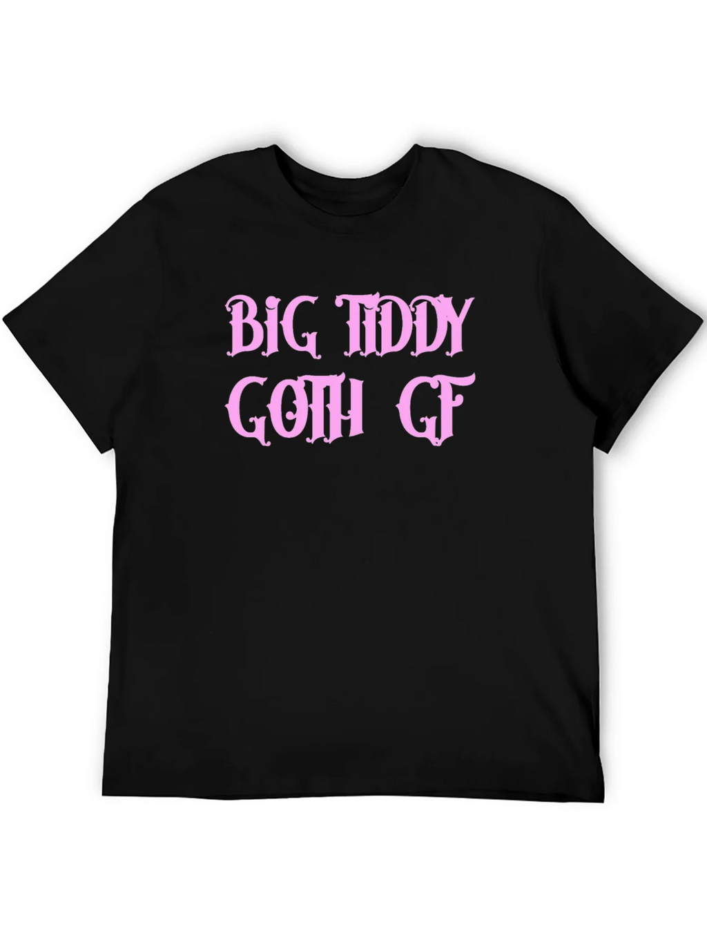 Big Tiddy Goth GF Graphic Tee - Black T-Shirt product image 5