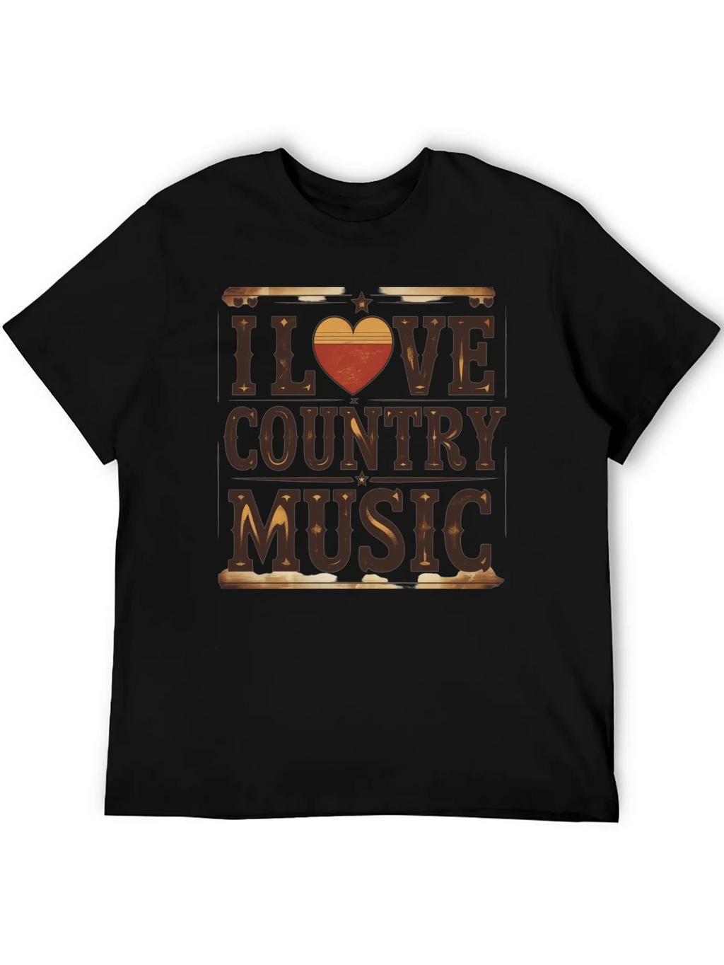 I Love Country Music Tee product image 2