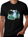 Skogafoss Waterfalls Graphic Tee product image 1