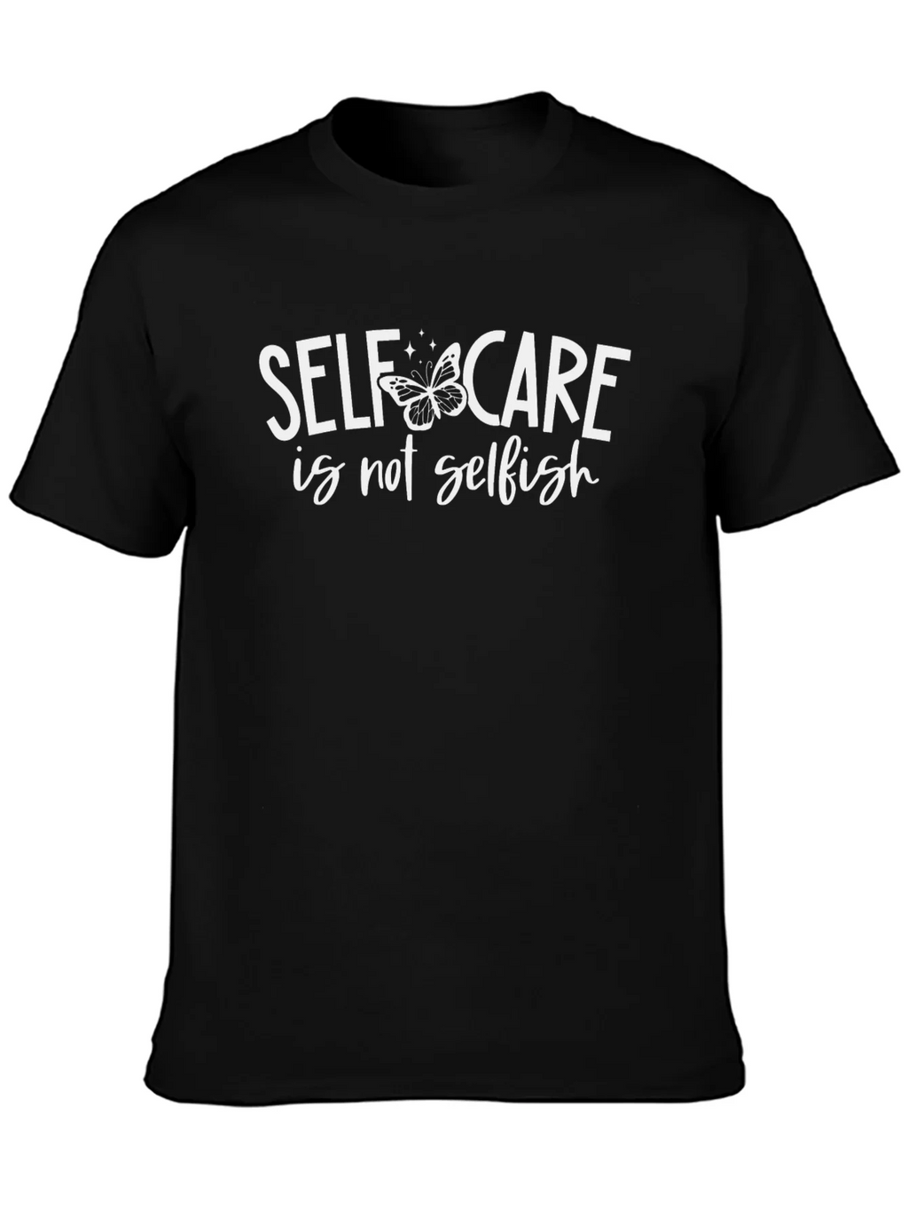 Self Care Graphic T-Shirt - Black product image 1