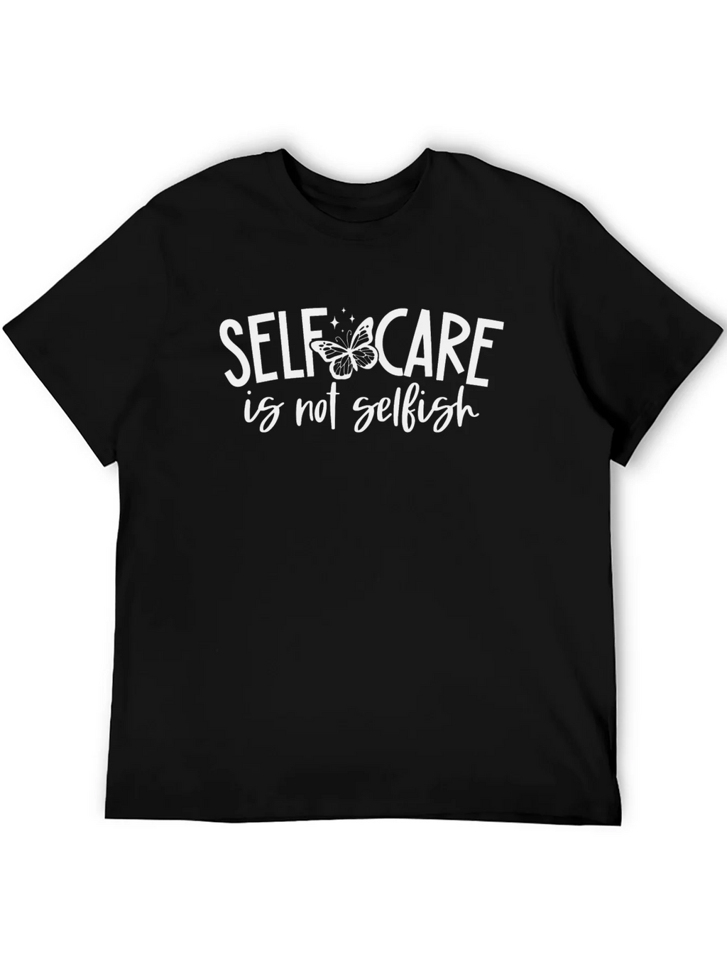 Self Care Graphic T-Shirt - Black product image 3