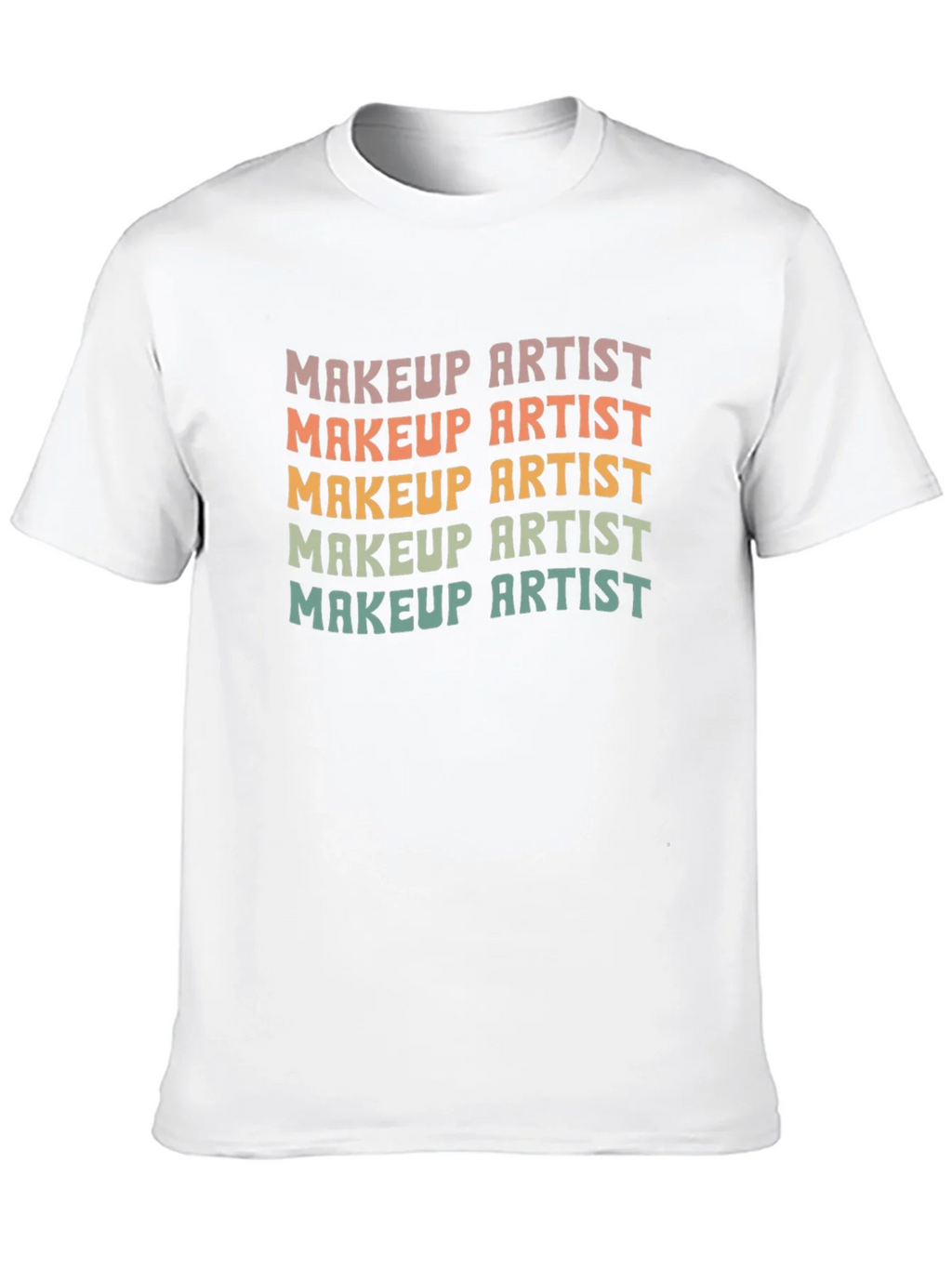 Makeup Artist Retro T-Shirt product image 3