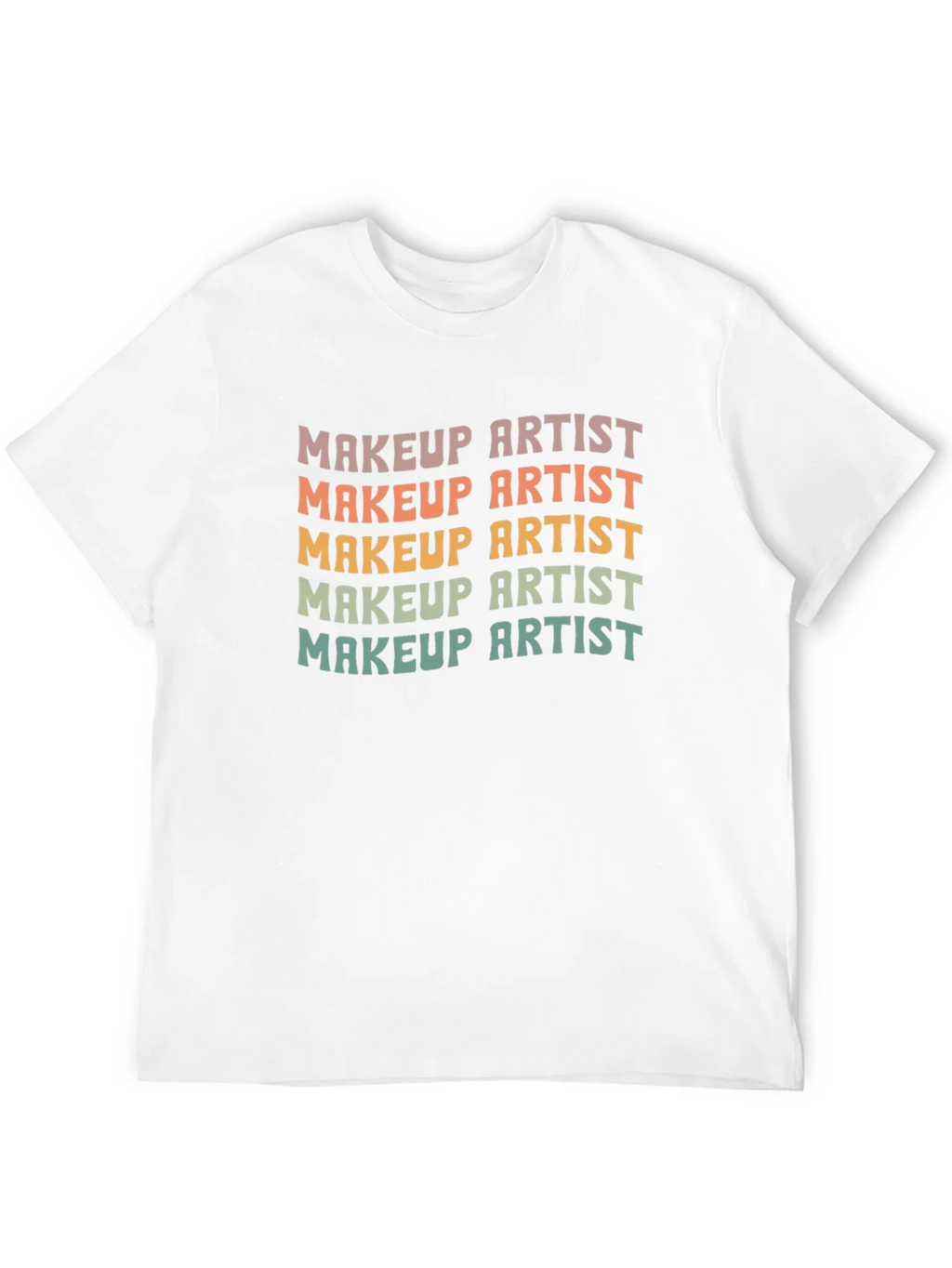 Makeup Artist Retro T-Shirt product image 5