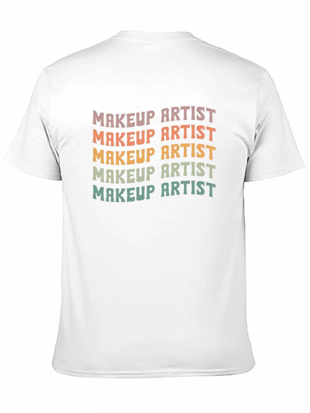 Makeup Artist Retro T-Shirt product image 4