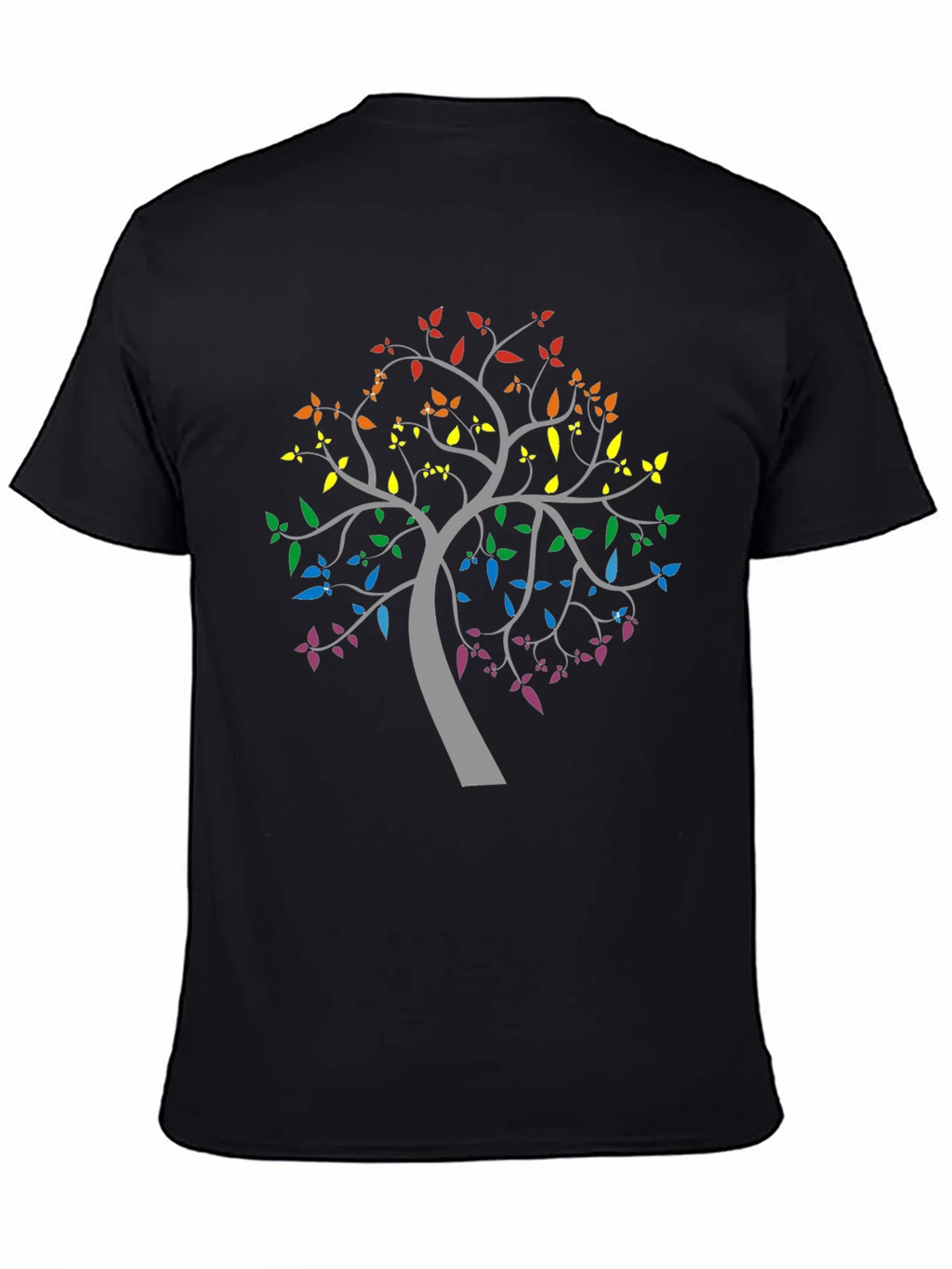 Rainbow Tree Graphic Tee - Pride & Nature product image 4