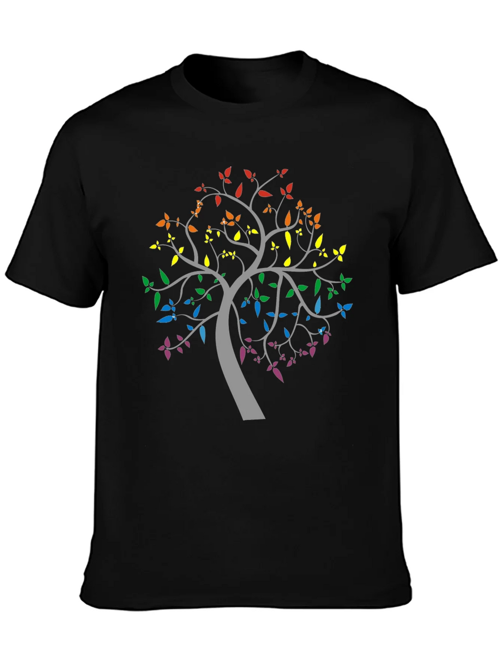 Rainbow Tree Graphic Tee - Pride & Nature product image 3