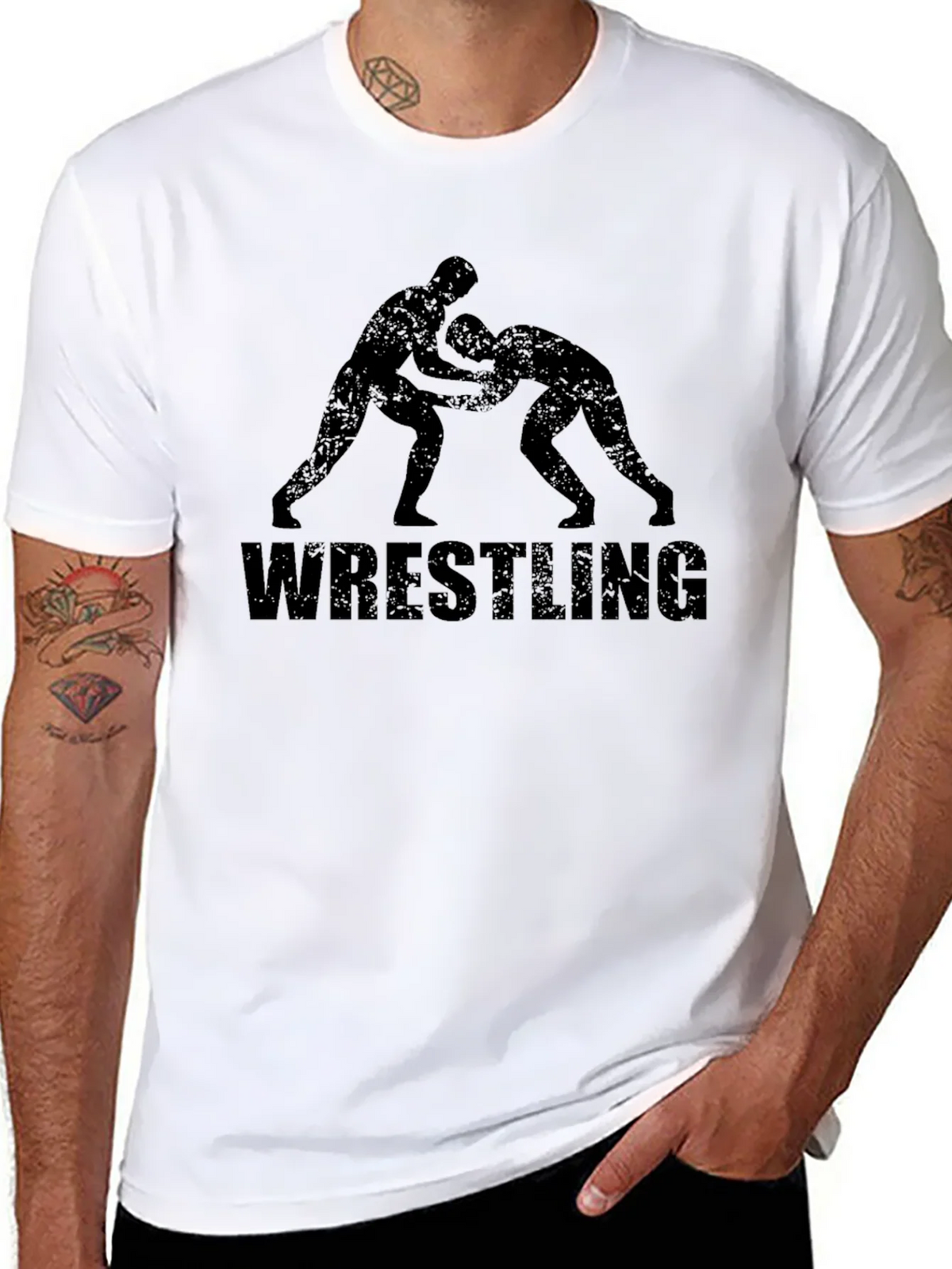 Wrestling Graphic T-Shirt product image 4