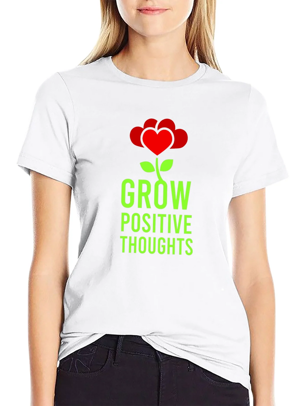 Grow Positive Thoughts Graphic Tee product image 5