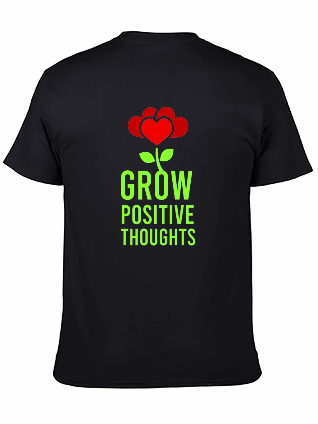 Grow Positive Thoughts Graphic Tee product image 3