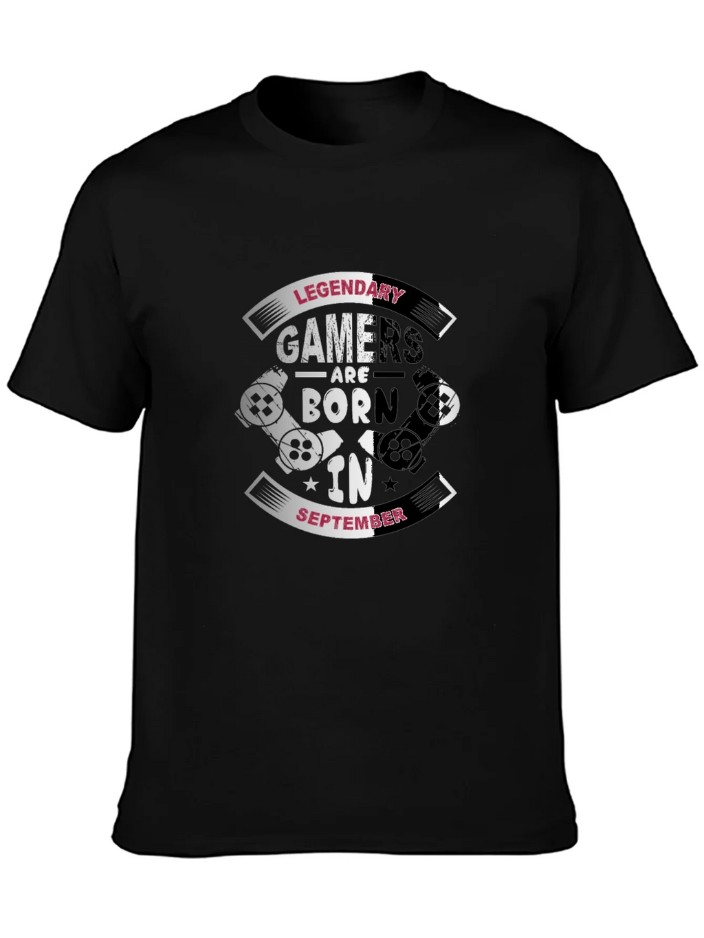 Legendary Gamers Born in September T-Shirt product image 3