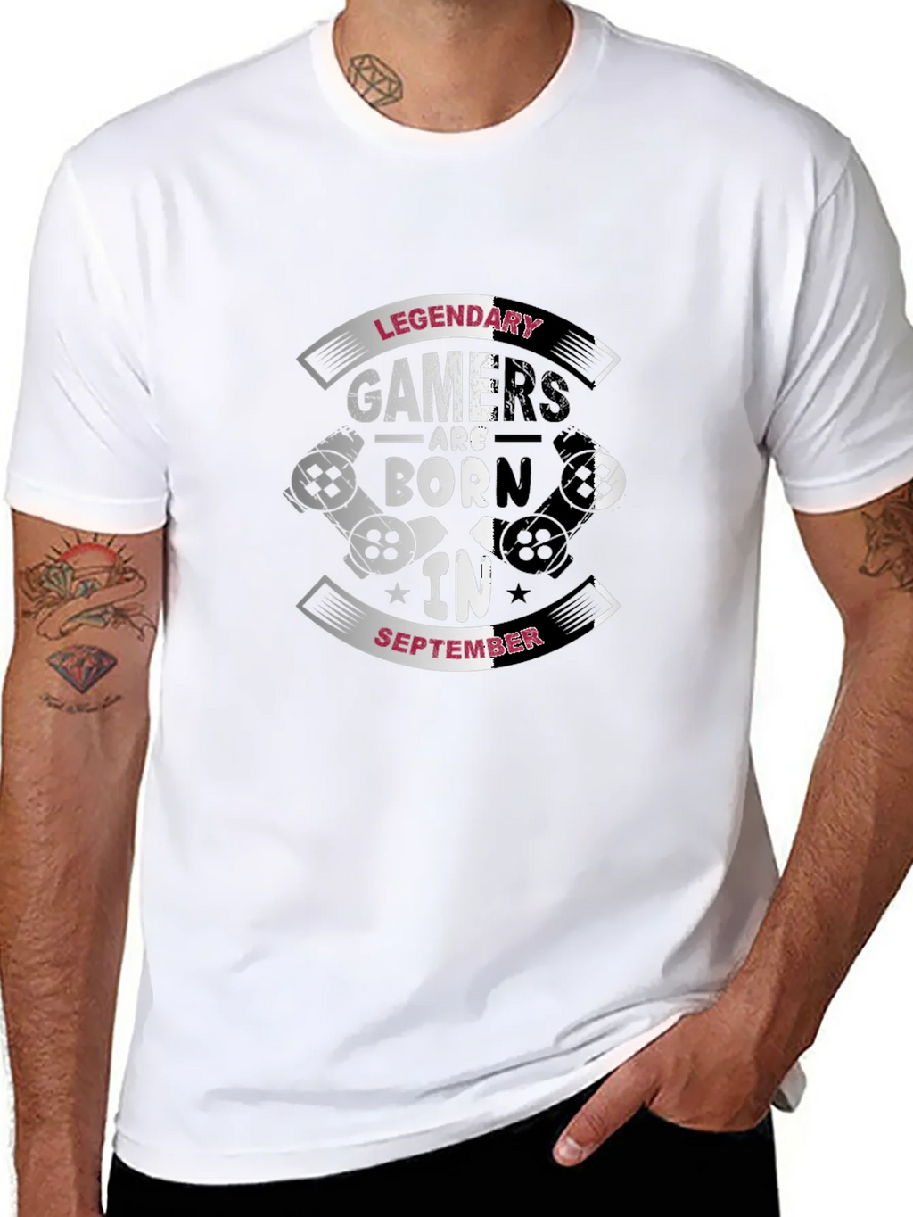 Legendary Gamers Born in September T-Shirt product image 7