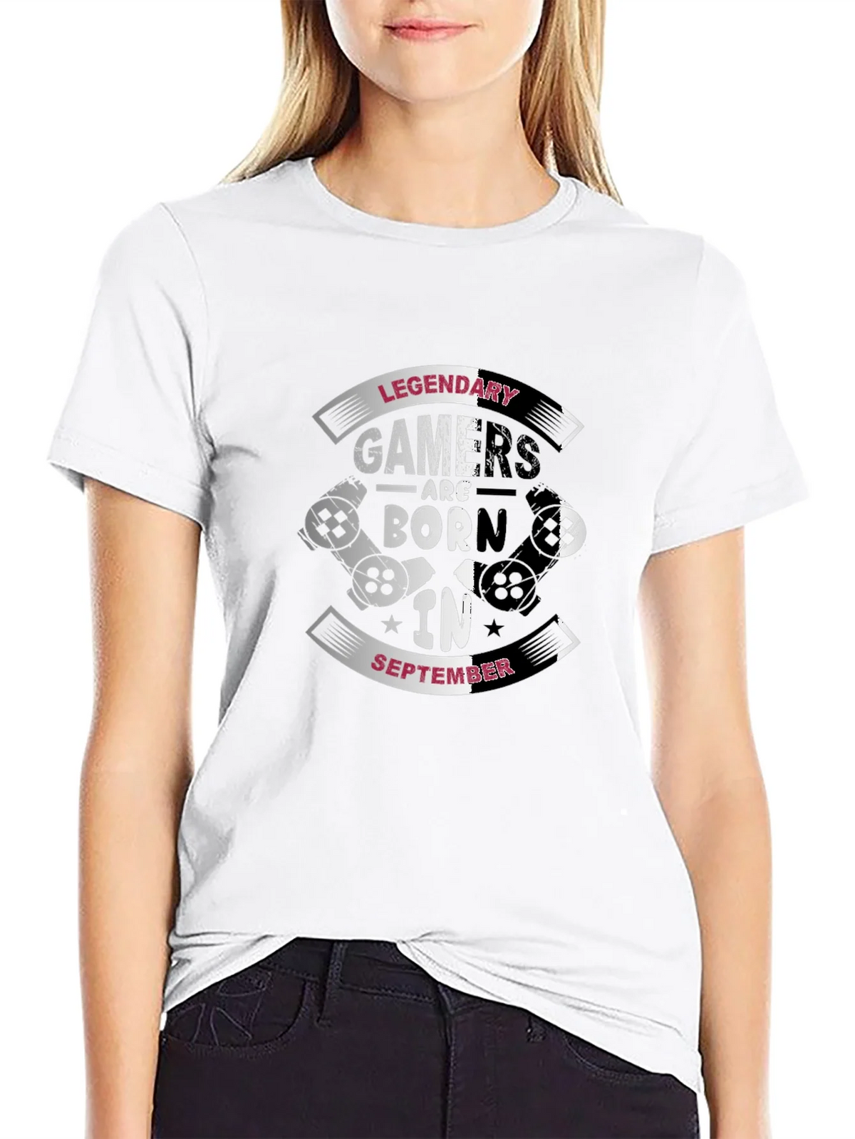Legendary Gamers Born in September T-Shirt product image 8