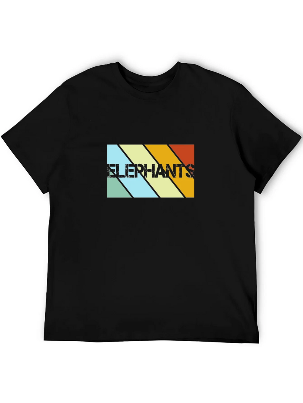 Retro Elephants Graphic Tee - Vintage Style T-Shirt product image 4
