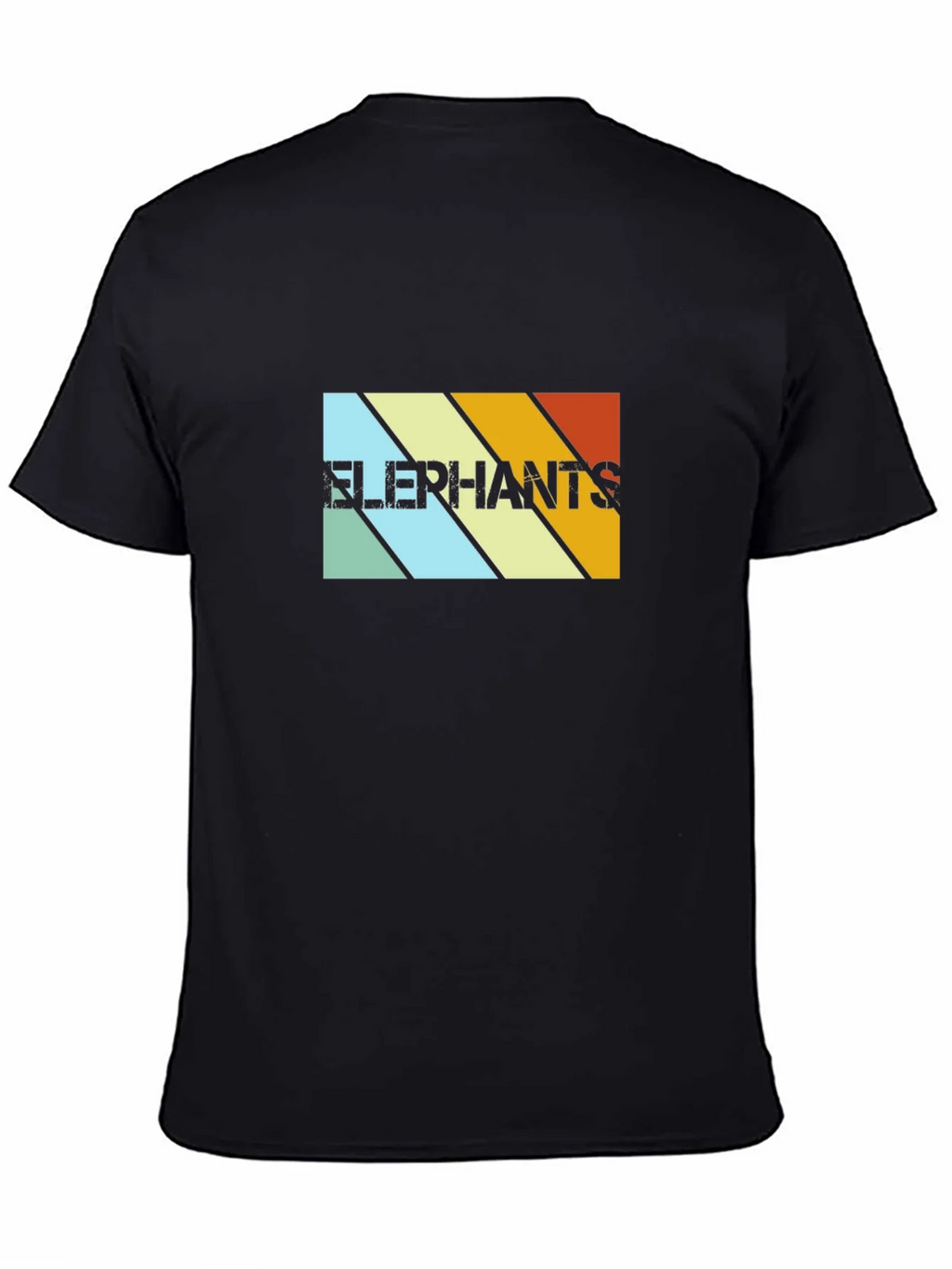Retro Elephants Graphic Tee - Vintage Style T-Shirt product image 3