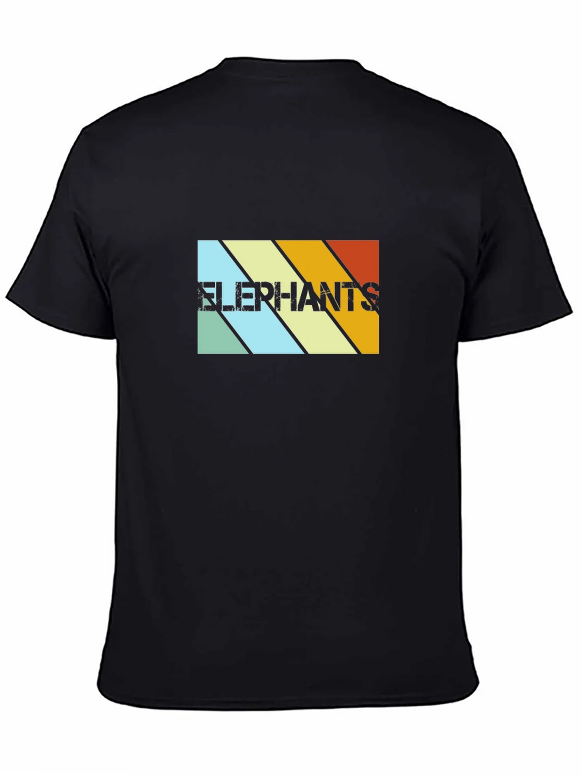 Retro Elephants Graphic Tee - Vintage Style T-Shirt product image 3