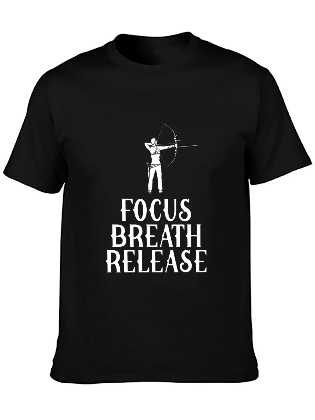 Archery Focus Breath Release Graphic T-Shirt product image 3