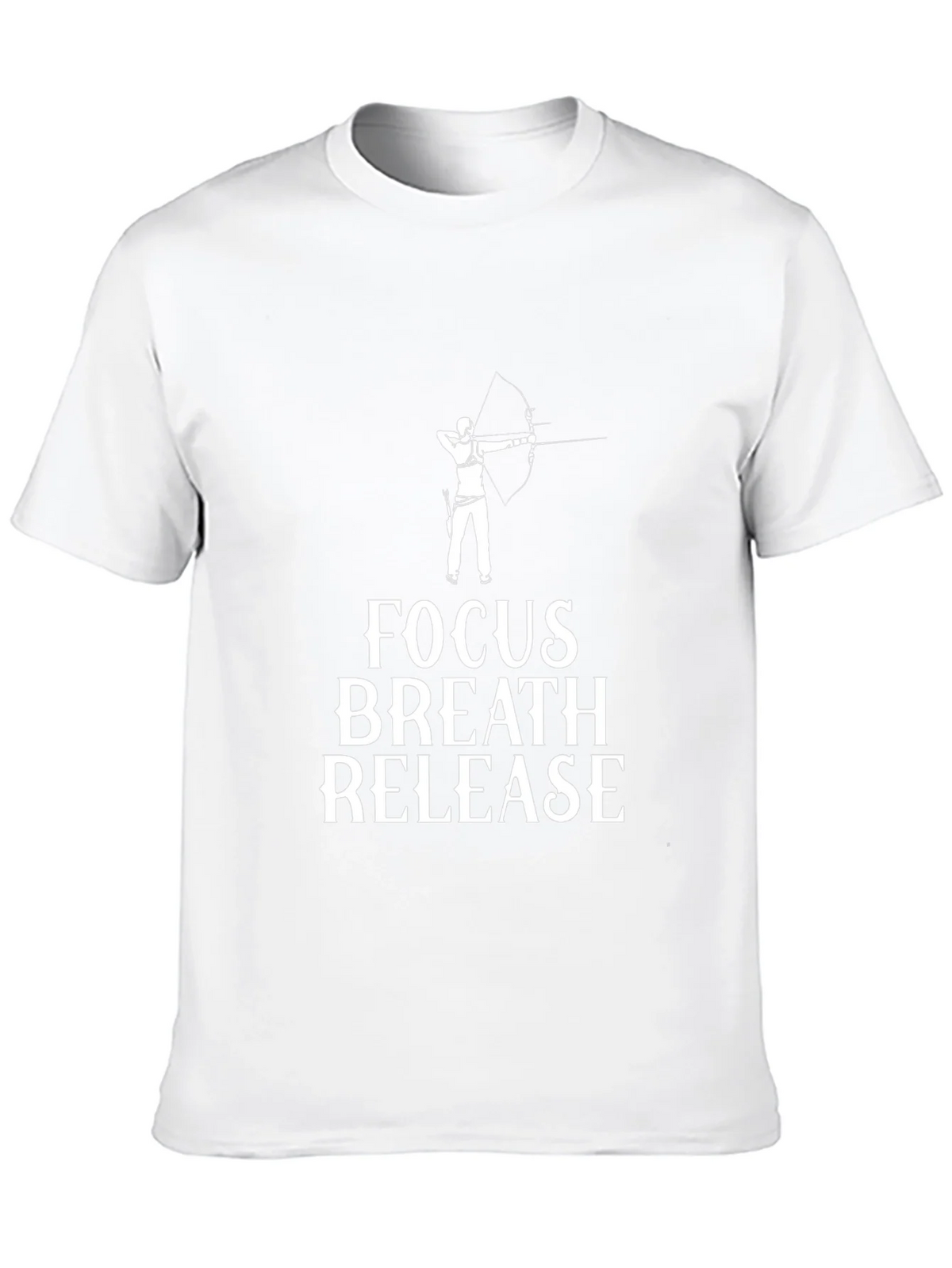 Archery Focus Breath Release Graphic T-Shirt product image 7