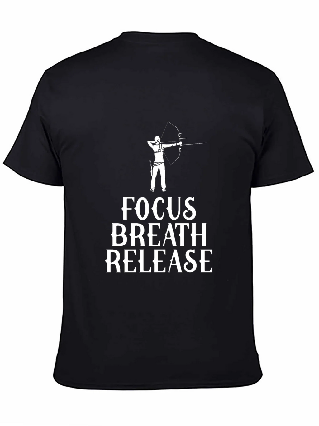 Archery Focus Breath Release Graphic T-Shirt product image 4