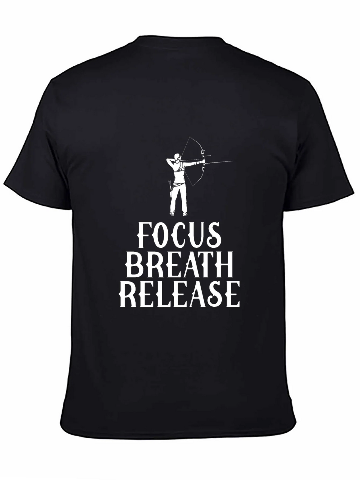Archery Focus Breath Release Graphic T-Shirt product image 4