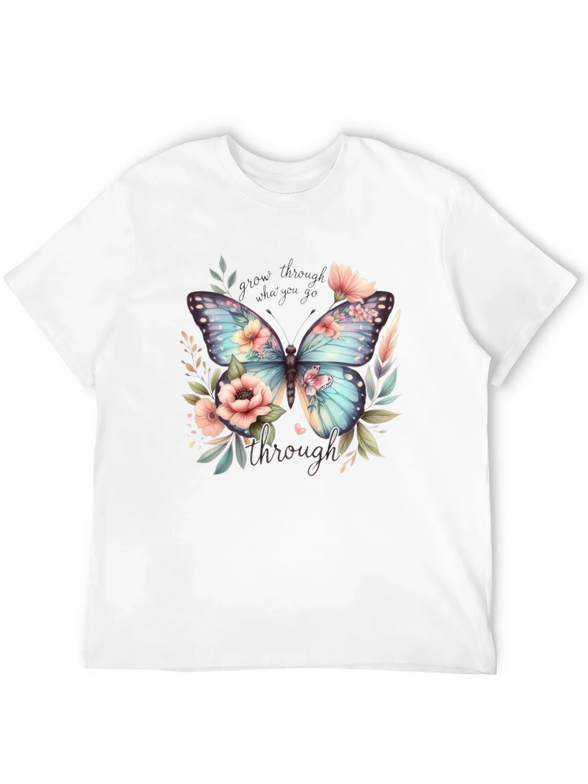 Floral Butterfly Graphic T-Shirt product image 11