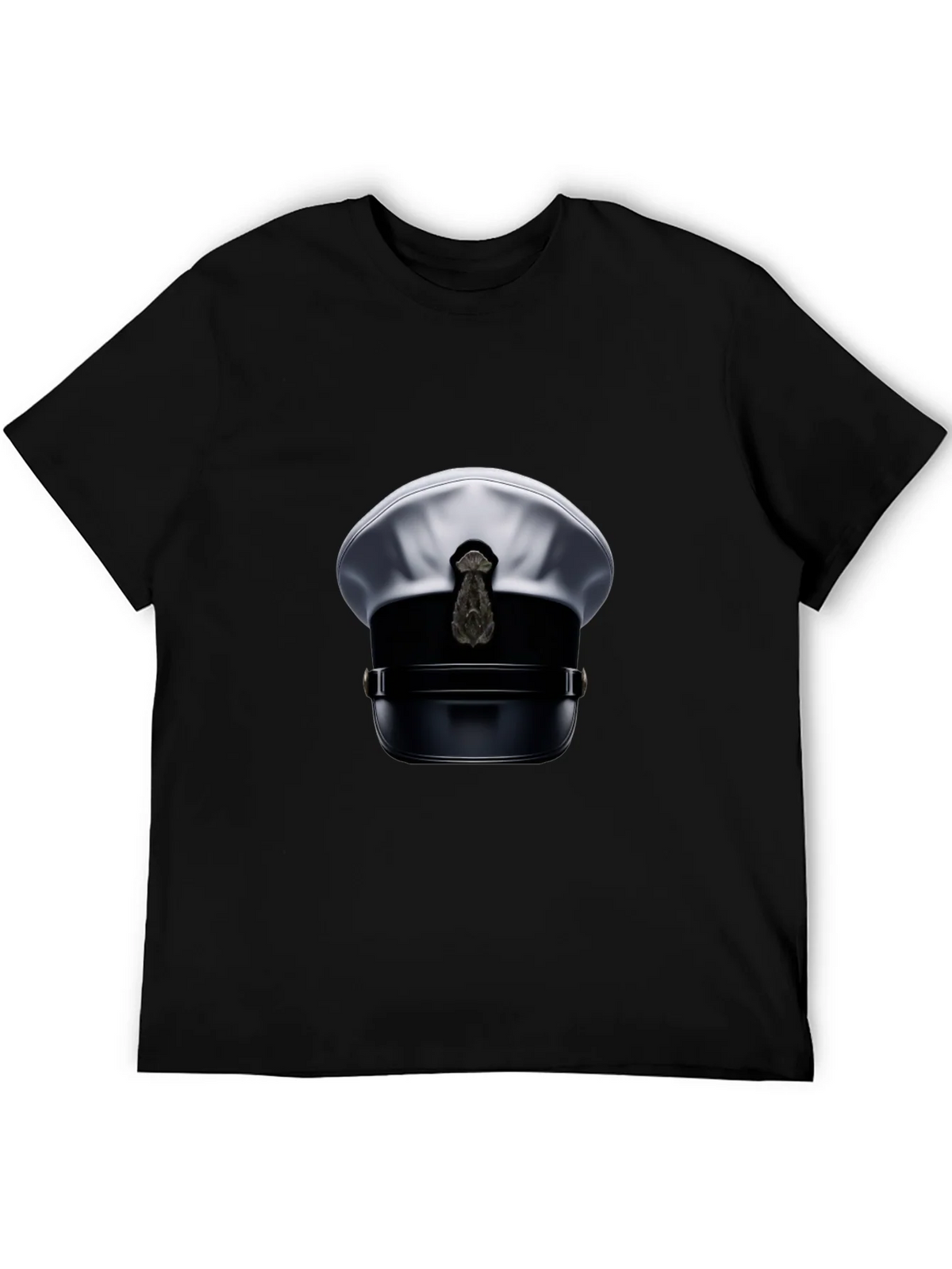 Novelty Pilot Hat Graphic T-Shirt