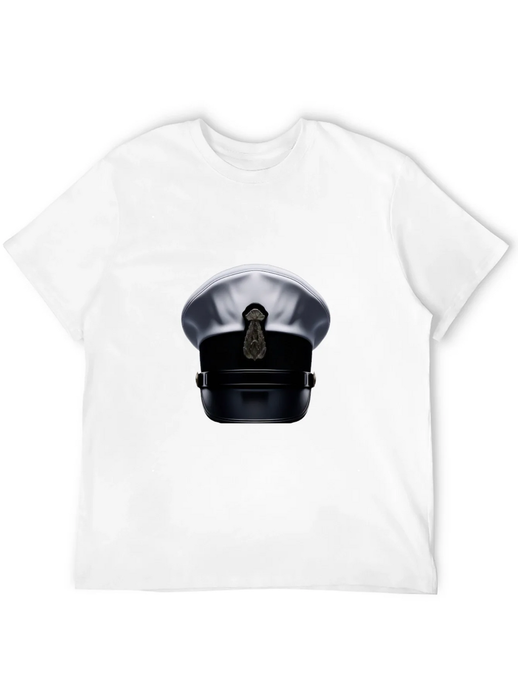 Novelty Pilot Hat Graphic T-Shirt