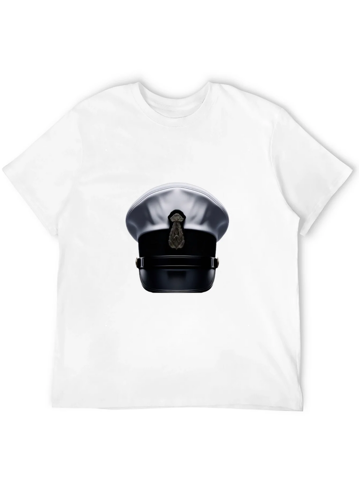 Novelty Pilot Hat Graphic T-Shirt
