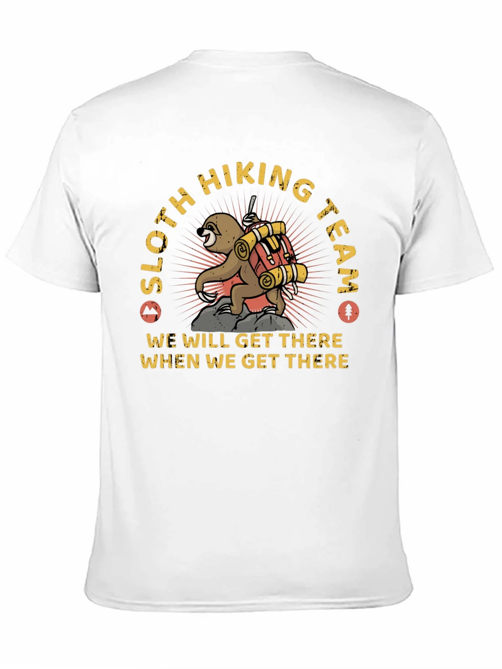 Sloth Hiking Team Graphic T-Shirt product image 10