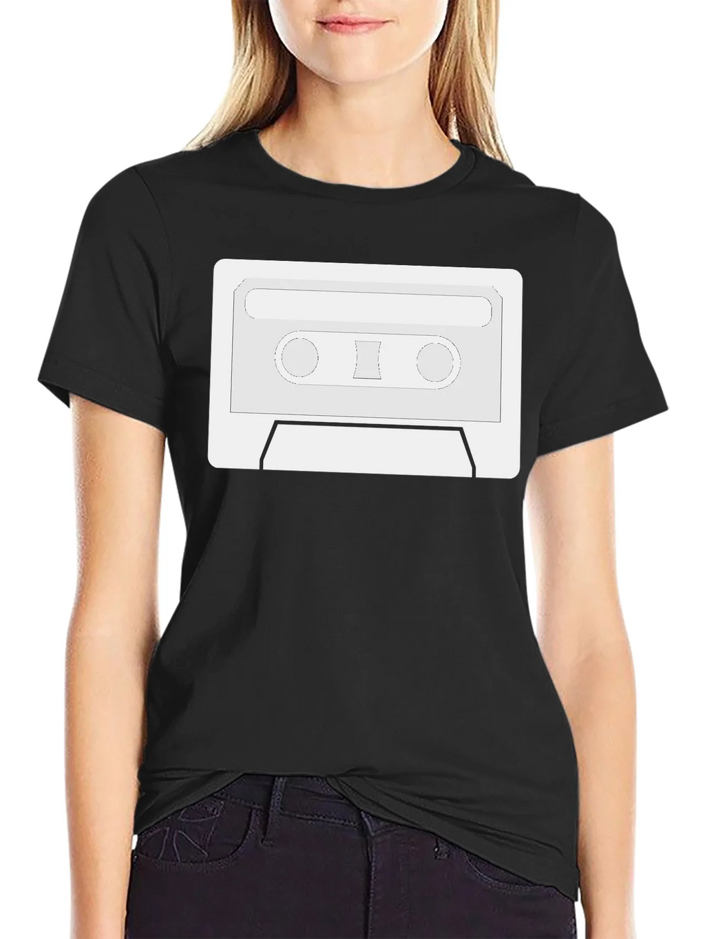 Retro Cassette Graphic T-Shirt - Vintage Music Tee product image 1