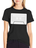 Retro Cassette Graphic T-Shirt - Vintage Music Tee product image 1