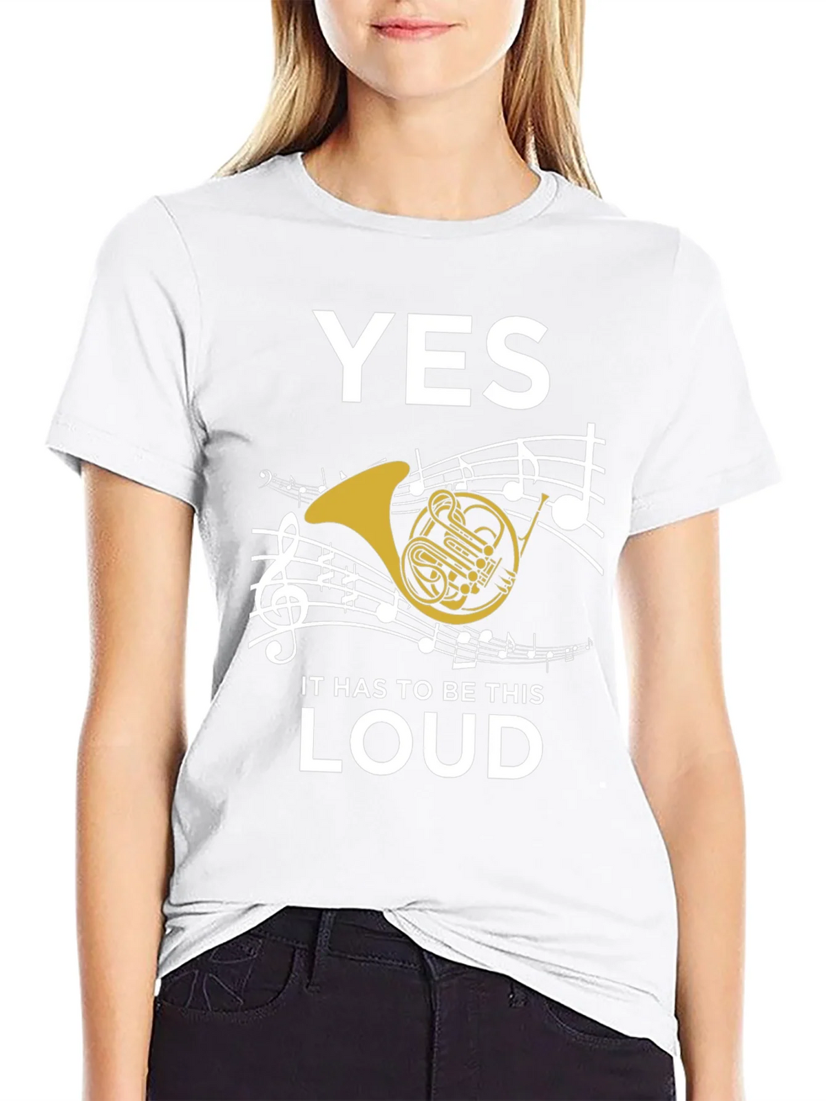 Yes It Has to Be This Loud T-Shirt product image 7
