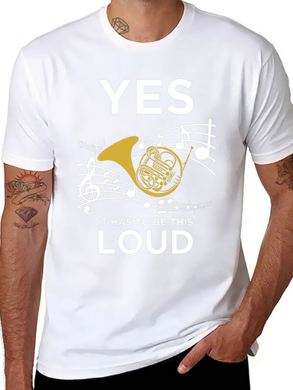 Yes It Has to Be This Loud T-Shirt product image 6